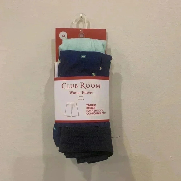 Mens Club Room Woven Boxer 2-Pack Various Sizes -B6 - Picture 1 of 3